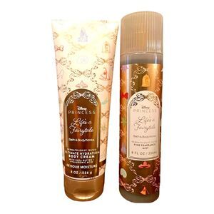 Bath & Body Works Disney Princess Collection LIFE'S A FAIRYTALE Cream & Mist